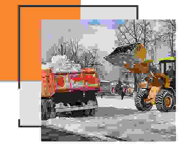 Вывоз снега в Можге